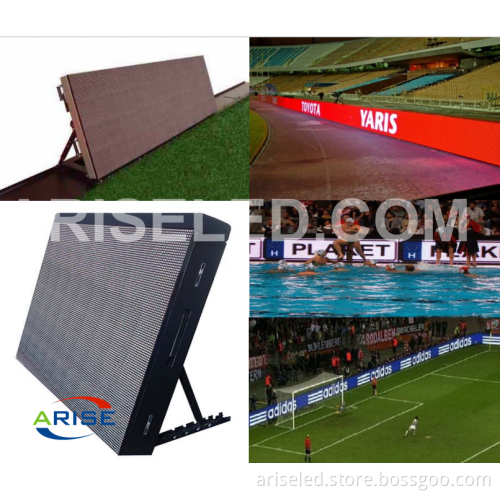 Large Football Stadium Perimeter Led Screen Display,ARISELED.COM